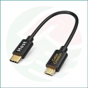 CableCreation USB‑C to Micro‑USB OTG Cable | 0.2m | 480Mbps