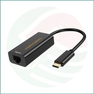 CableCreation USB‑C to Ethernet Adapter | 1Gbps | Plug & Play | Compact Design