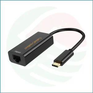 CableCreation Type‑C to Ethernet Adapter | 1Gbps | Plug & Play | Compact Design