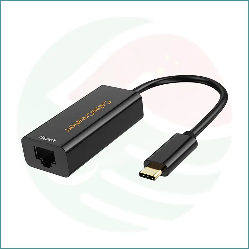 CableCreation Type‑C to Ethernet Adapter | 1Gbps | Plug & Play | Compact Design