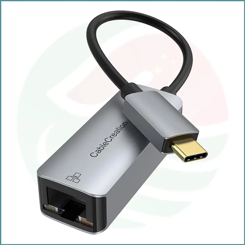 CableCreation Type‑C to Ethernet Adapter | 1Gbps | Plug & Play | Compact Design - Image 5