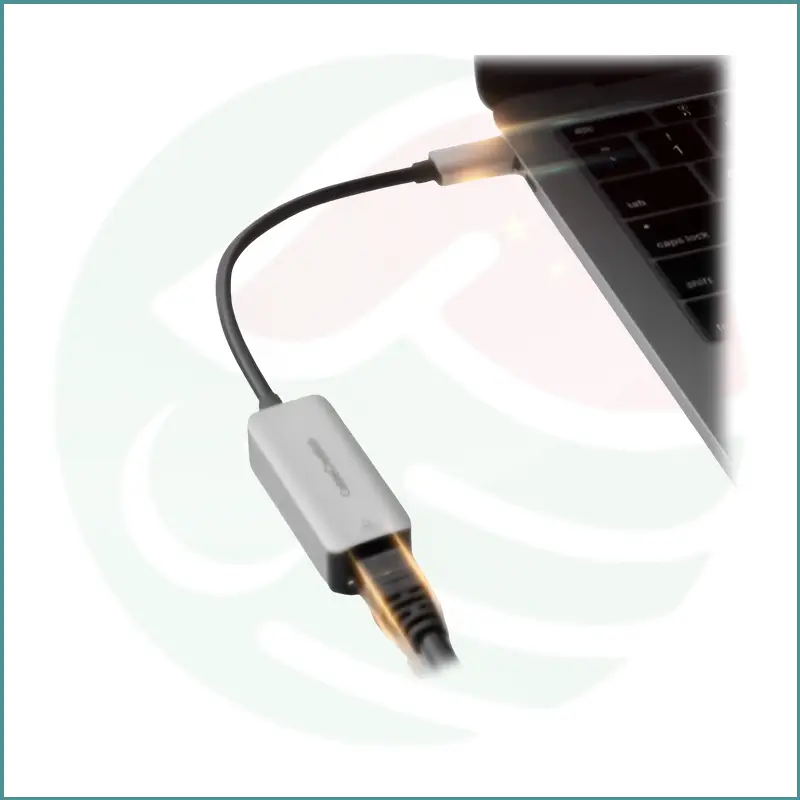 CableCreation Type‑C to Ethernet Adapter | 1Gbps | Plug & Play | Compact Design - Image 7