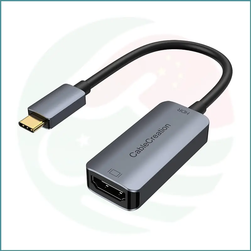 CableCreation USB‑C to HDMI Adapter | 4K@60Hz HDR | Aluminum