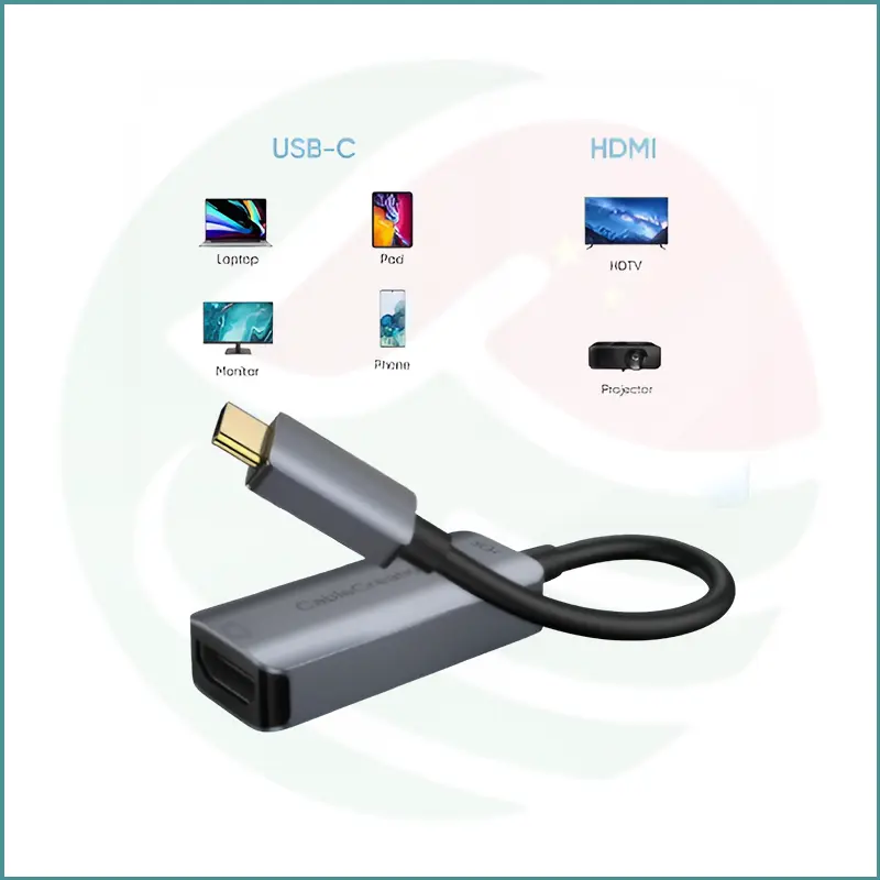 CableCreation USB‑C to HDMI Adapter | 4K@60Hz HDR | Aluminum - Image 3