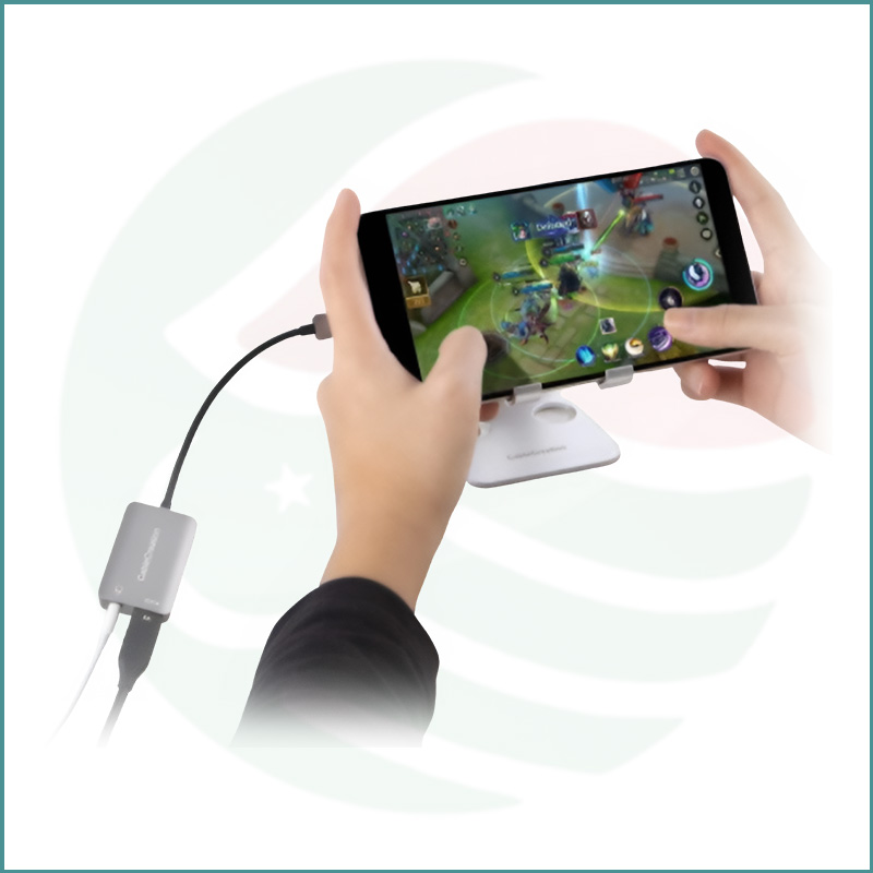 CableCreation USB‑C to 3.5mm Headphone + USB-C PD Charging Adapter | Hi‑Res Audio - Image 3