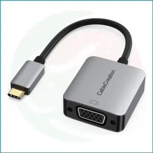 CableCreation USB‑C to VGA Adapter | 1080P@60Hz | Aluminum