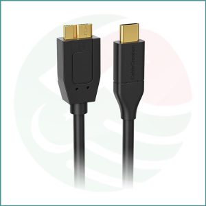 CableCreation USB‑C to Micro‑B Hard Drive Cable | 1ft | 10Gbps SuperSpeed | Data & Charging