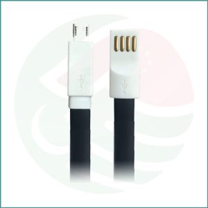 CableCreation Double‑Sided USB to Micro‑B Cable | Flat Silicone | Data & Charging