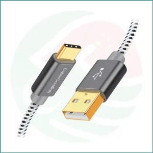 CableCreation USB to Type‑C Braided Cable | 3m | 3A Fast Charging | 480Mbps Data | Space Gray