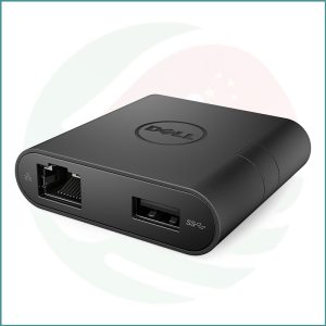 Dell USB‑C Multiport Adapter | HDMI + VGA + Ethernet + USB 3.0