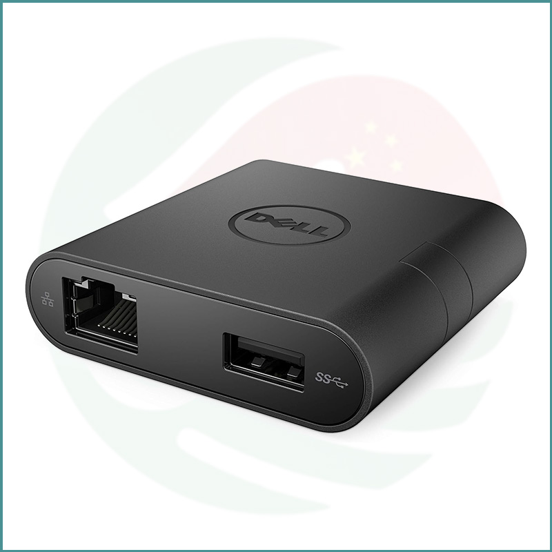 Dell USB‑C Multiport Adapter | HDMI + VGA + Ethernet + USB 3.0