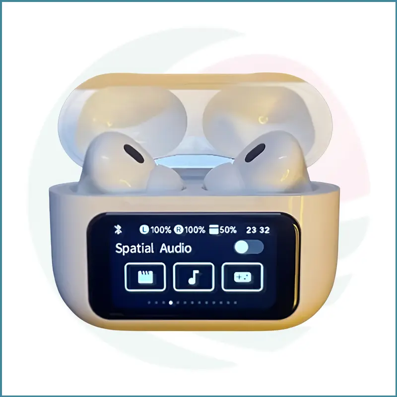 Redington True Wireless Earbuds | ANC | Touch Screen Display | 24+ Hr Battery | Wireless Charging Case - Image 2