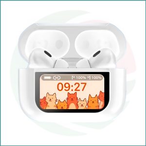 Redington True Wireless Earbuds | ANC | Touch Screen Display | 24+ Hr Battery | Wireless Charging Case