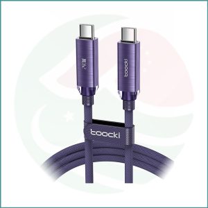 Toocki 240W USB-C to USB-C PD3.1 Fast Charging Cable | 2 Meter Nylon Braided | Purple