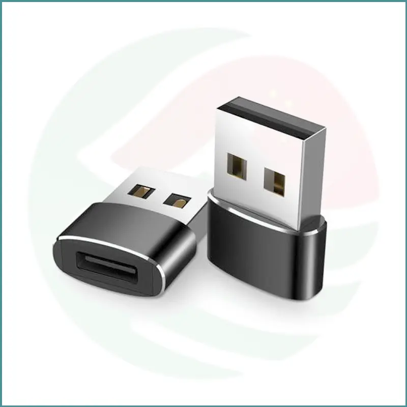 USB Male to Type‑C Female Adapter | Data Converter | OTG Enabled - Image 2