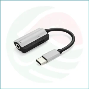 Type‑C Male to Type‑C Female + 3.5mm AUX Adapter | XRGO XTC355 | Music + Charging + Calling