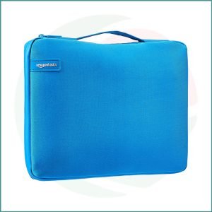Amazon Basics 13.3″ Laptop Sleeve Bag | Retractable Handle | Slim & Modern Design | Blue