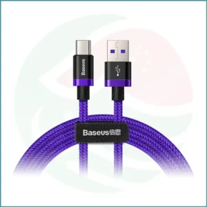 Baseus HW Flash Charge USB To Type‑C Cable | 5A 40W | 480Mbps