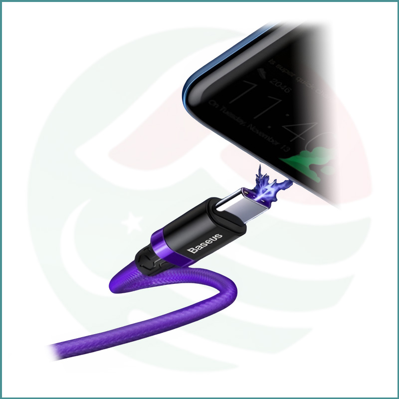 Baseus HW Flash Charge USB To Type‑C Cable | 5A 40W | 480Mbps - Image 4