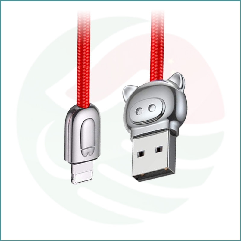 Baseus USB to Lightning Pig‑Shaped Design Cable