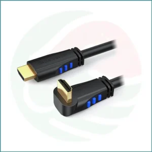 CableCreation 4K HDMI Cable | 3ft | 90° Down Angle | 4K@60Hz | 3D Video