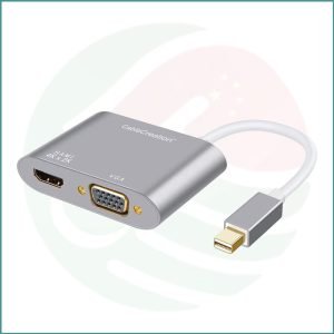 CableCreation Mini DisplayPort to HDMI/VGA 2‑in‑1 Adapter | 4K
