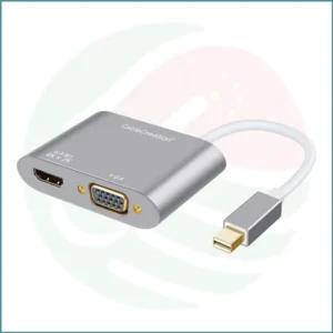 CableCreation Mini DisplayPort to HDMI/VGA 2‑in‑1 Adapter | 4K