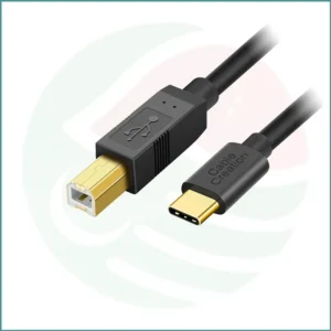 CableCreation USB Type‑C to Printer | USB 2.0 Type‑B MIDI Cable | Gold‑Plated