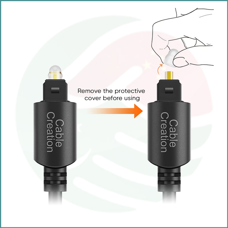 CableCreation Optical Digital Audio Cable | Toslink Male to Male - Image 2