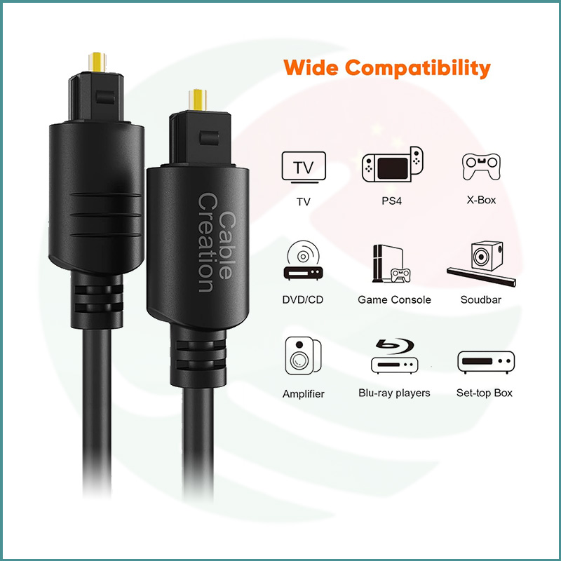 CableCreation Optical Digital Audio Cable | Toslink Male to Male - Image 3
