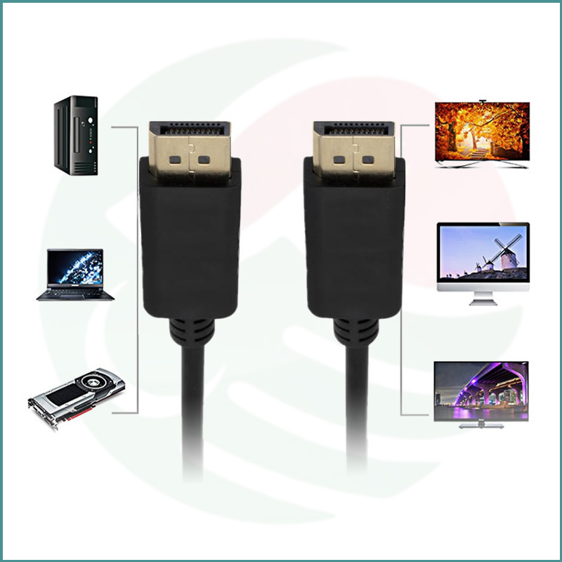 DisplayPort Male To DisplayPort Male Cable | 1.8m | 4K Ultra HD | 3D | Gold‑Plated - Image 3