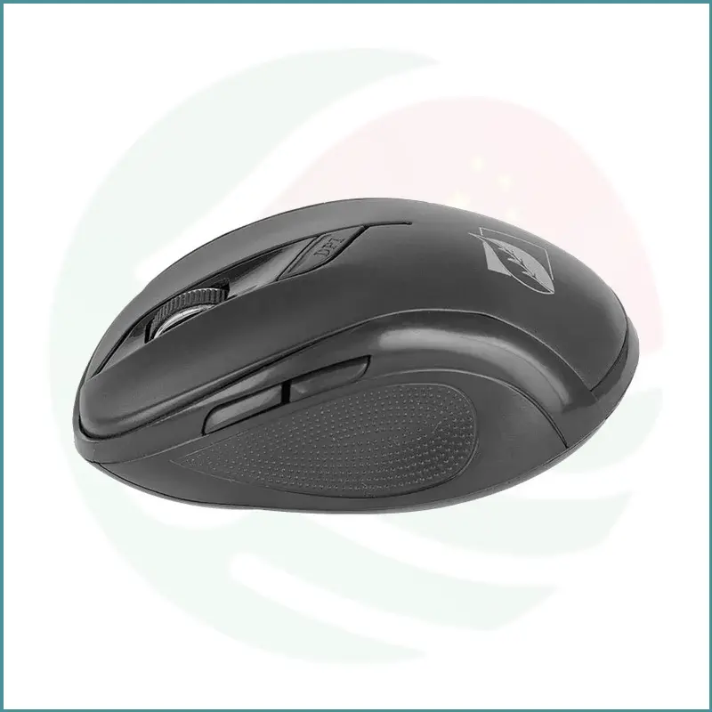 Green Leaf 2.4 GHz Wireless Mouse | 5‑Buttons | 800 DPI | Ergonomic Matte Design | USB Receiver - Image 2
