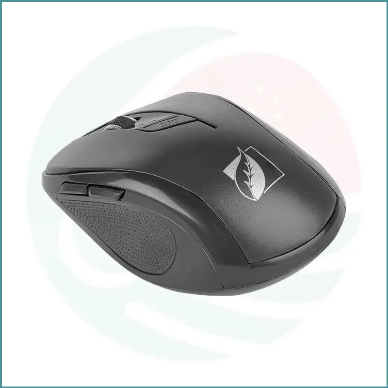 Green Leaf 2.4 GHz Wireless Mouse | 5‑Buttons | 800 DPI | Ergonomic Matte Design | USB Receiver - Image 4