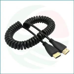 HDMI Male to HDMI Male Stretch Spring Cable | 1.8m | 1080p