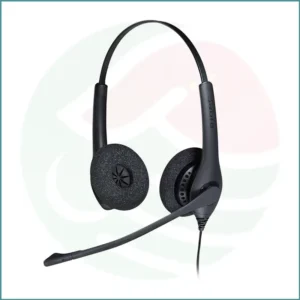 Jabra Biz 1500 USB Duo Wired Headset | Noise‑Cancelling Microphone | Call Center Professional | Comfortable & Durable