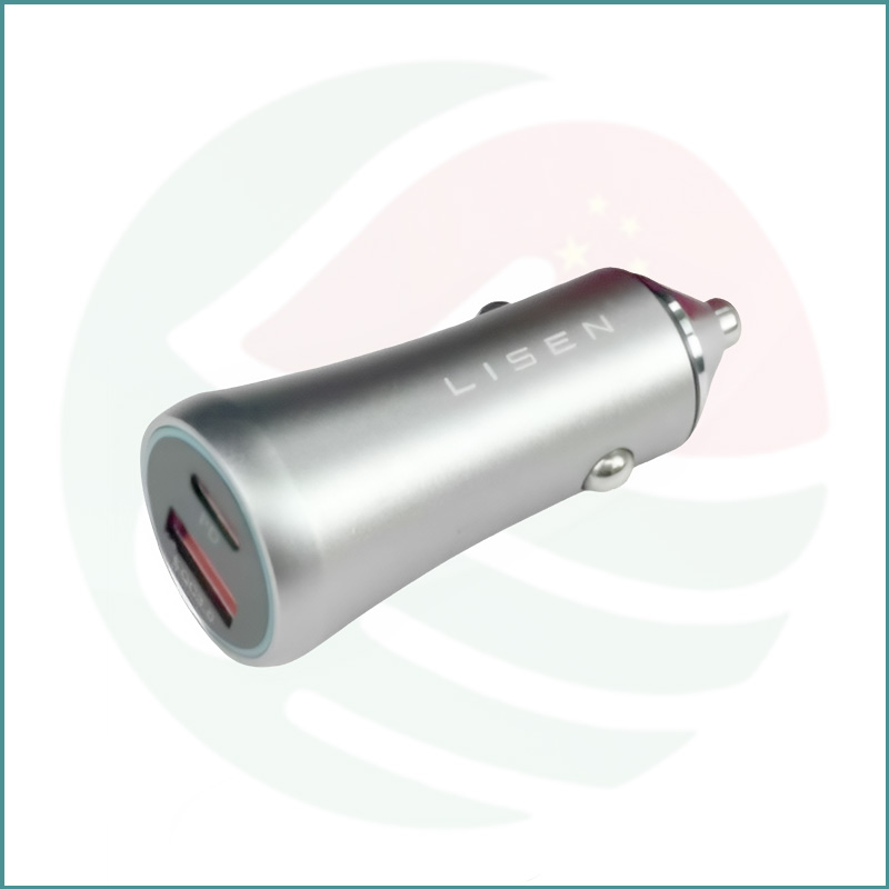 LISEN USB‑C Car Charger Adapter Fast Charge | 48W PD + QC