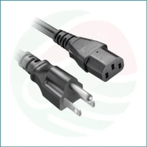 Universal CPU Power Cable | 3-Pin Power Cord NEMA 5-15P to IEC C13 | 1.8m | 250V 10A