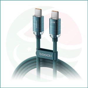 Toocki Type‑C to Type‑C PD Cable 100W Fast Charging Nylon Braided | Metal Case