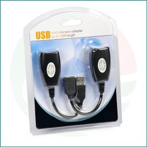 USB 2.0 to RJ45 Ethernet Extension Adapter | Up to 150ft | Plug & Play