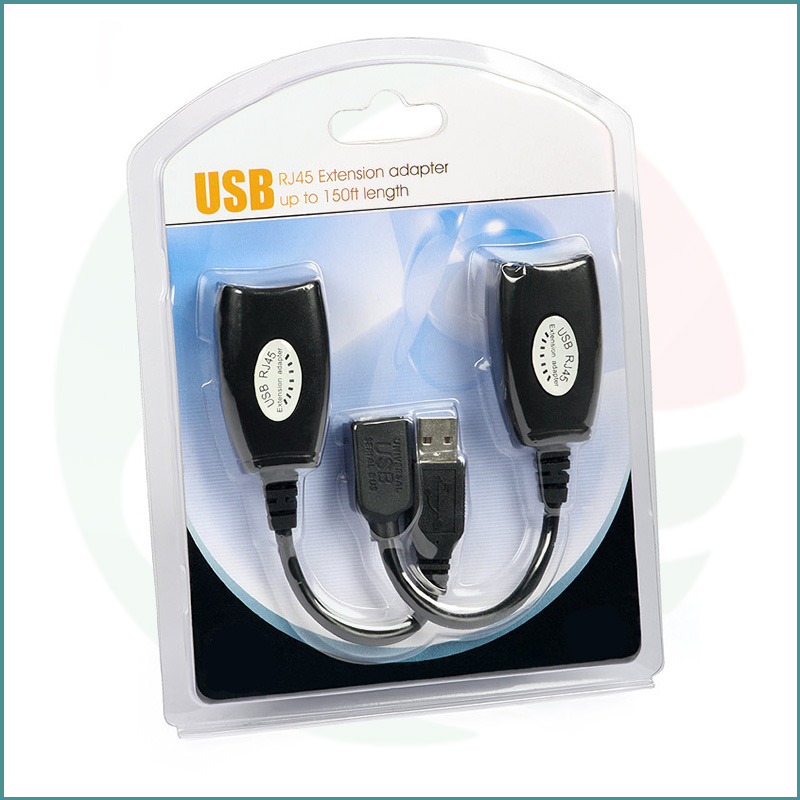 USB 2.0 to RJ45 Ethernet Extension Adapter | Up to 150ft | Plug & Play