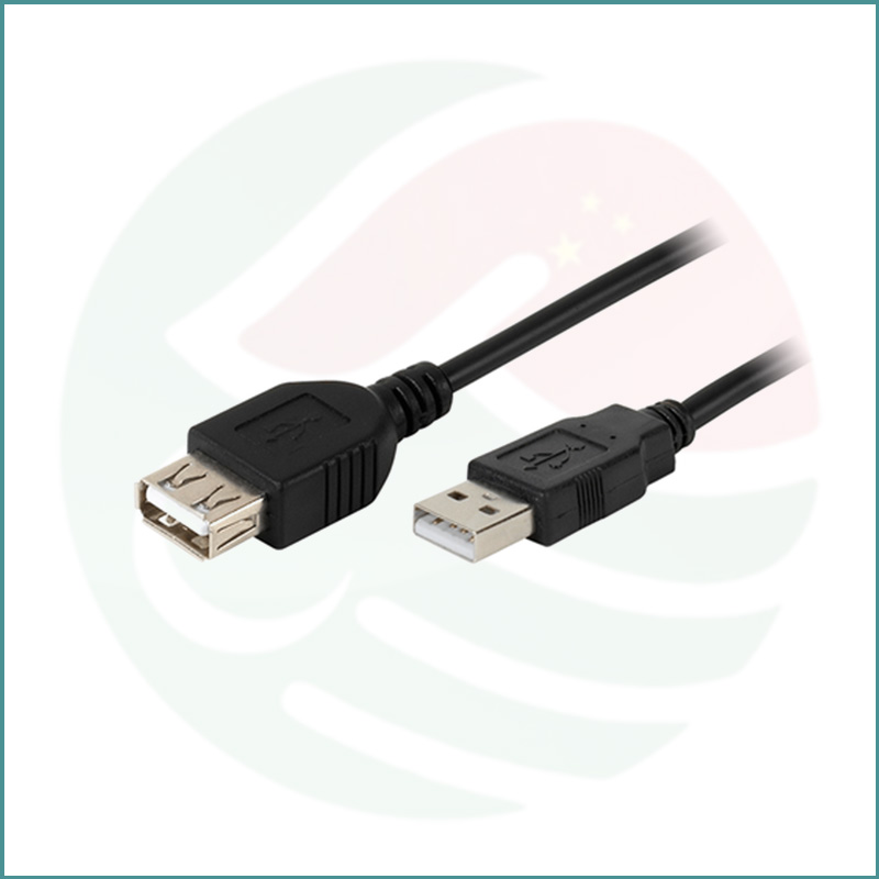 USB 2.0 Extension Cable | Type A Male to Female | 1m | High‑Speed 480Mbps | Shielded | Black - Image 3