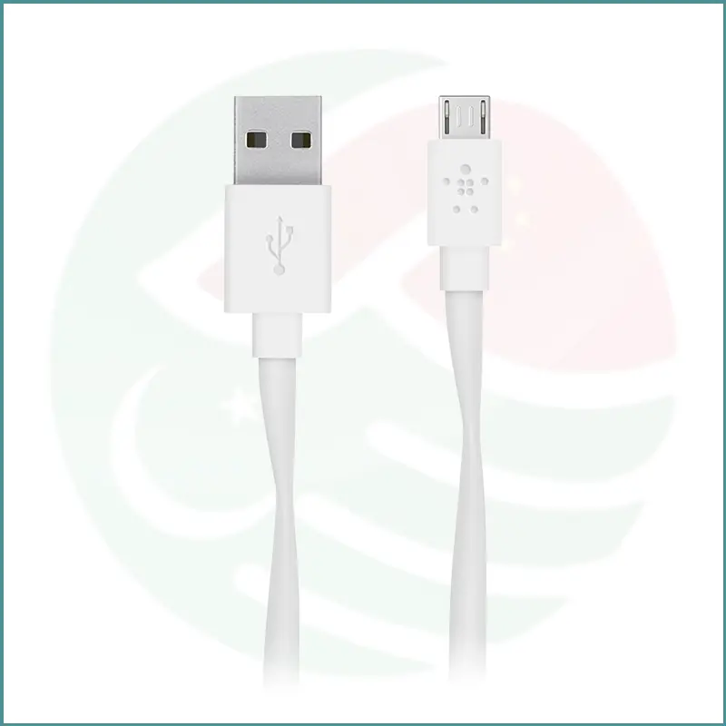 Flat USB To Android Cable | 1m Length | Charge & Sync | Micro‑USB