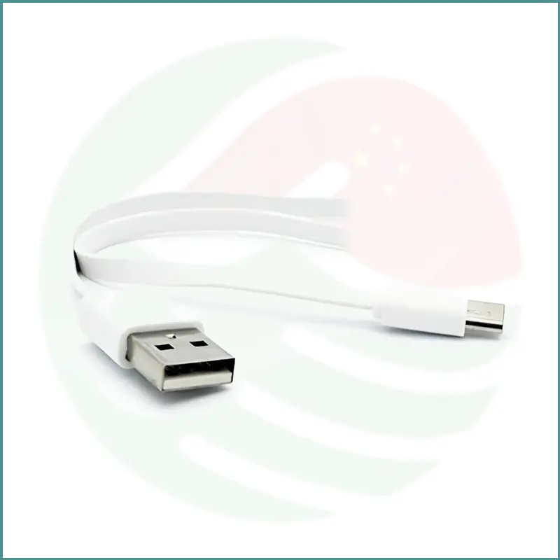 Flat USB To Android Cable | 1m Length | Charge & Sync | Micro‑USB - Image 2