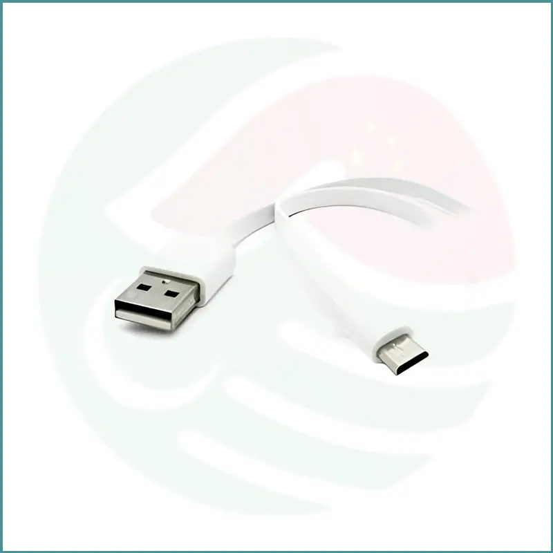 Flat USB To Android Cable | 1m Length | Charge & Sync | Micro‑USB - Image 3