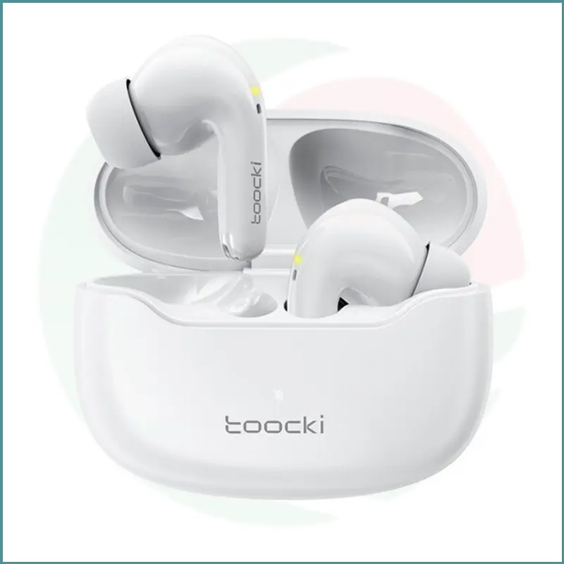 Toocki TQ EJ19 Wireless Earphones | Bluetooth 5.3 | ANC & ENC | 50H Playtime | Gaming & Sports