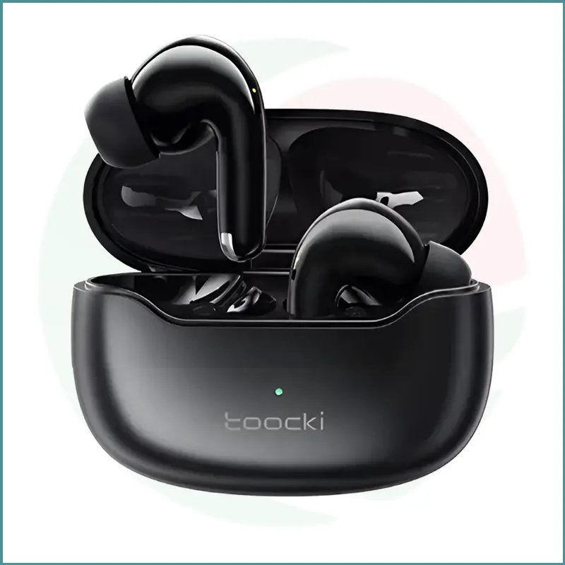 Toocki TQ EJ19 Wireless Earphones | Bluetooth 5.3 | ANC & ENC | 50H Playtime | Gaming & Sports - Image 2