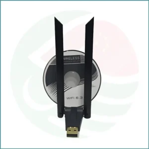 Alfa WiFi USB Adapter W136 | 300Mbps | Dual 3dBi Antennas | RTL8192 Chip | Wall‑Penetrating Coverage