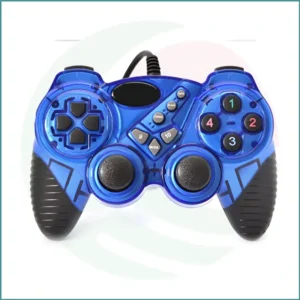 Double Shock USB Game Controller | 8‑Way Direction | 10 Buttons