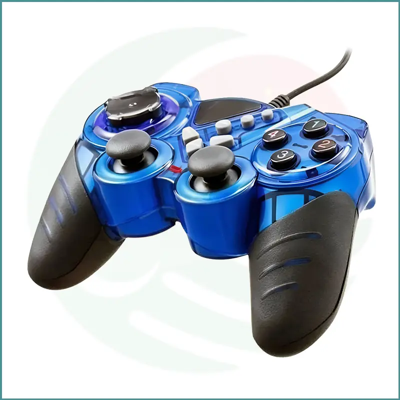Double Shock USB Game Controller | 8‑Way Direction | 10 Buttons - Image 2