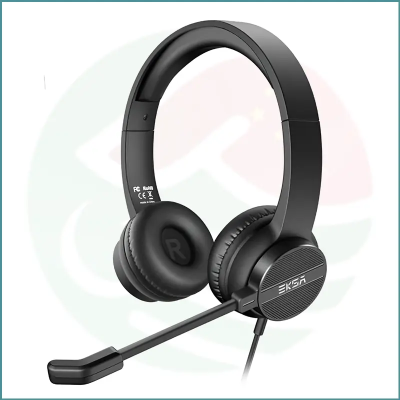 H12E Noise Cancelling Headset | Adjustable Mic | 40mm Driver | USB Compatible - Image 2